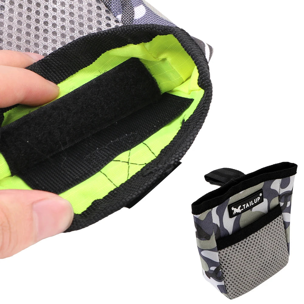 Mini Dog Treat Pouch Pet Portable Puppy Bait Waist Bag Food Snack Storage Container Pocket for outdoor Walking Training Reward